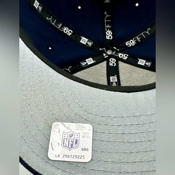 NFL Football New England Patriots Hat/Cap New Era 59Fifty Size 7 1/4 used! - Picture 16 of 16